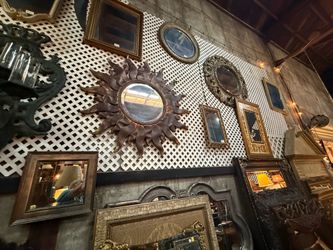 Mirror gallery, Antique, Vintage and unique collection, prices “start” around $40