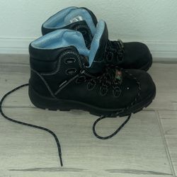 Avenger Black Work & Safety Boots Women Size 9 (A7127) Waterproof Leather