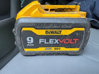 Flexvolt battery 9ah