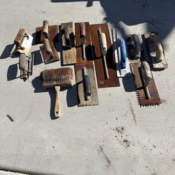 Cement tools