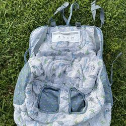 Little Me Baby Portable Shopping Cart Cover High Chair Cover Seat Liner