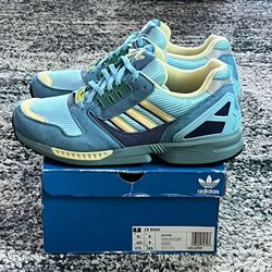 Adidas ZX 8000 Light Aqua (Style EE4754).                         Size 9.5 In Men