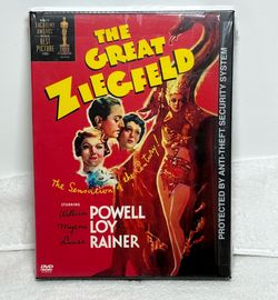 The Great Ziegfeld 1936 - DVD Sealed New William Powell Myrna Loy Oscar Winner