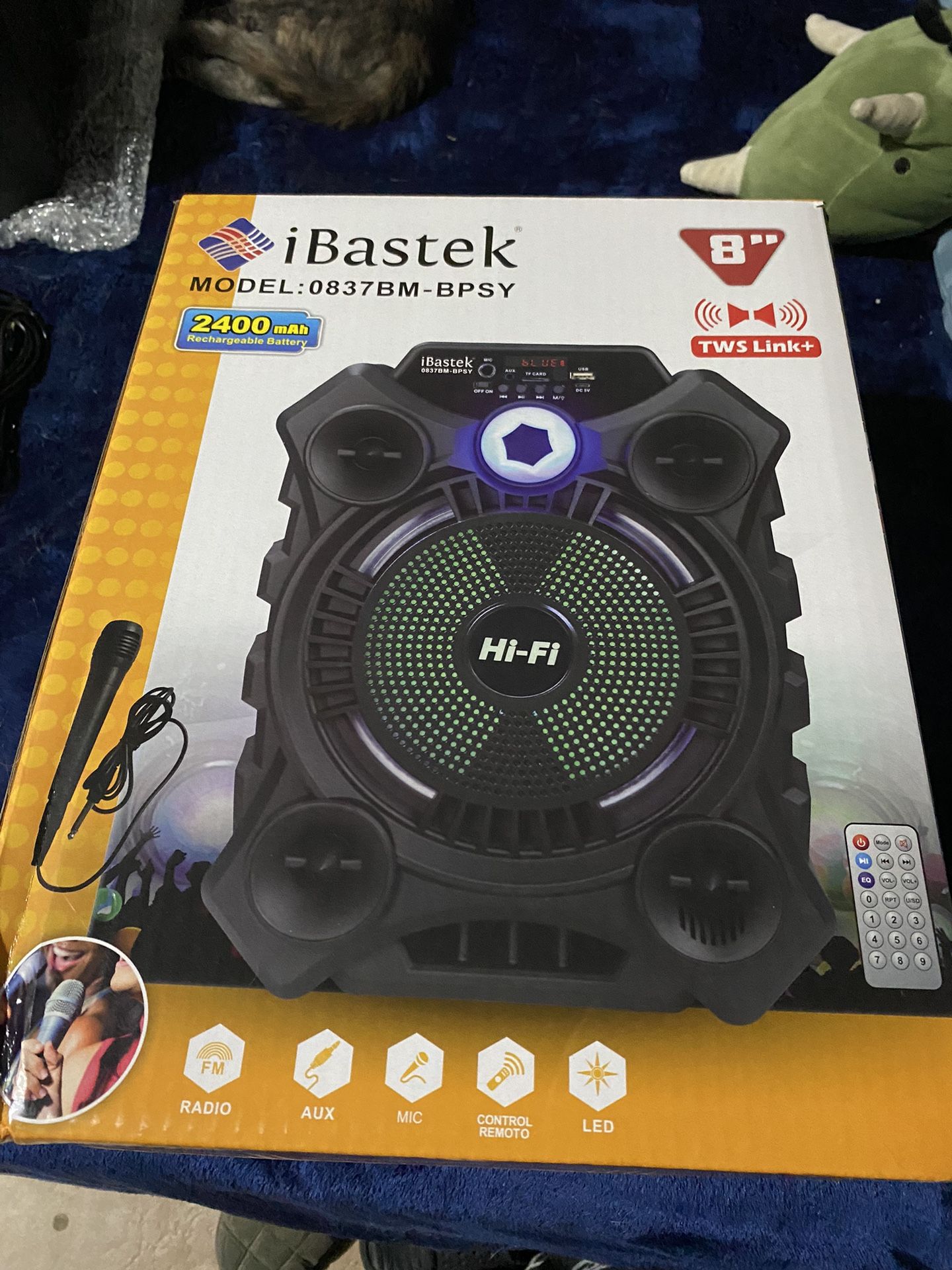 IBastek Bass Boosted Speaker