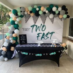 Birthday Banner 8 X 6' 