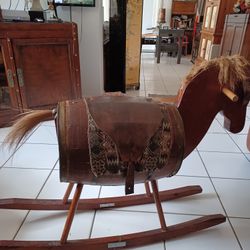 Vintage Handcrafted Rocker 