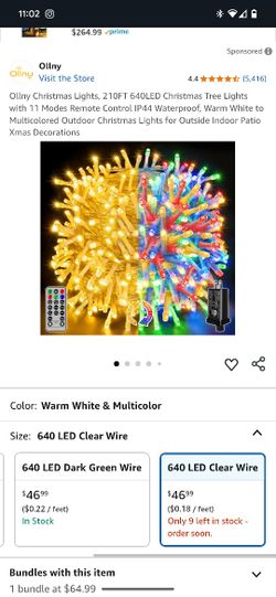 Decor And Holiday LED Light String
