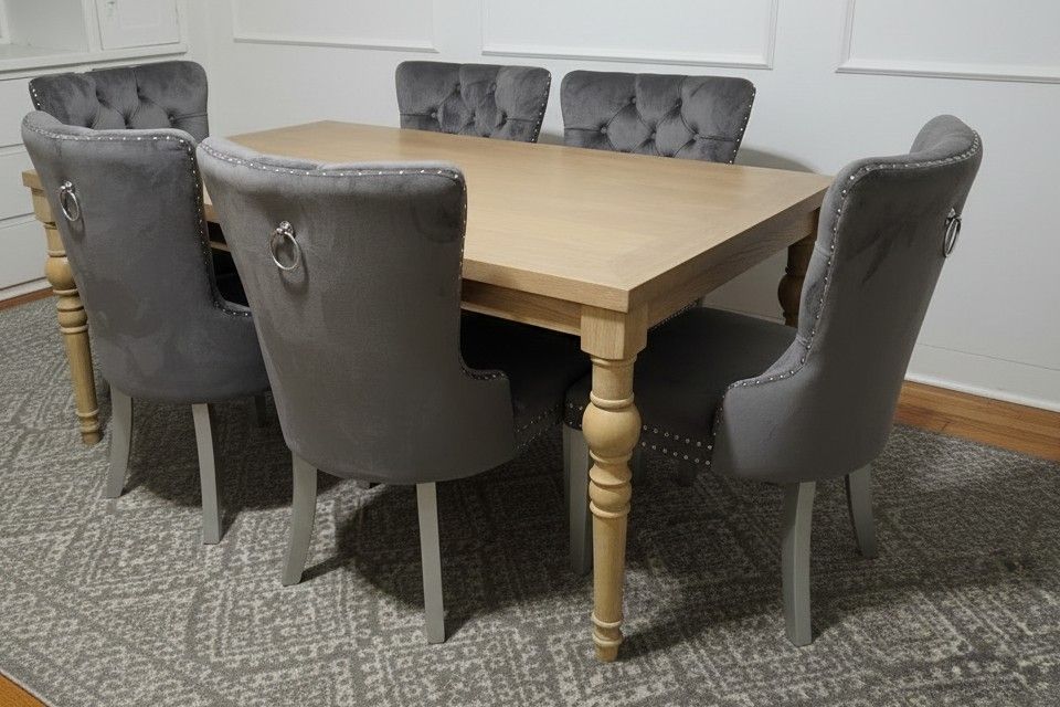 7pc Beautiful Dining Table Set