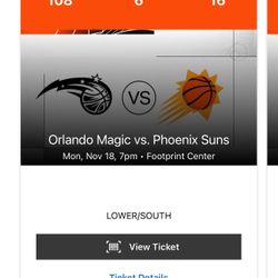 Suns Vs Magic Tickets