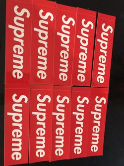 Supreme Stickers