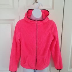 Girls hooded sweater, size 10