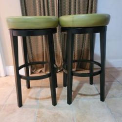 Two Swivel 30" Barstools - $50 For Both 