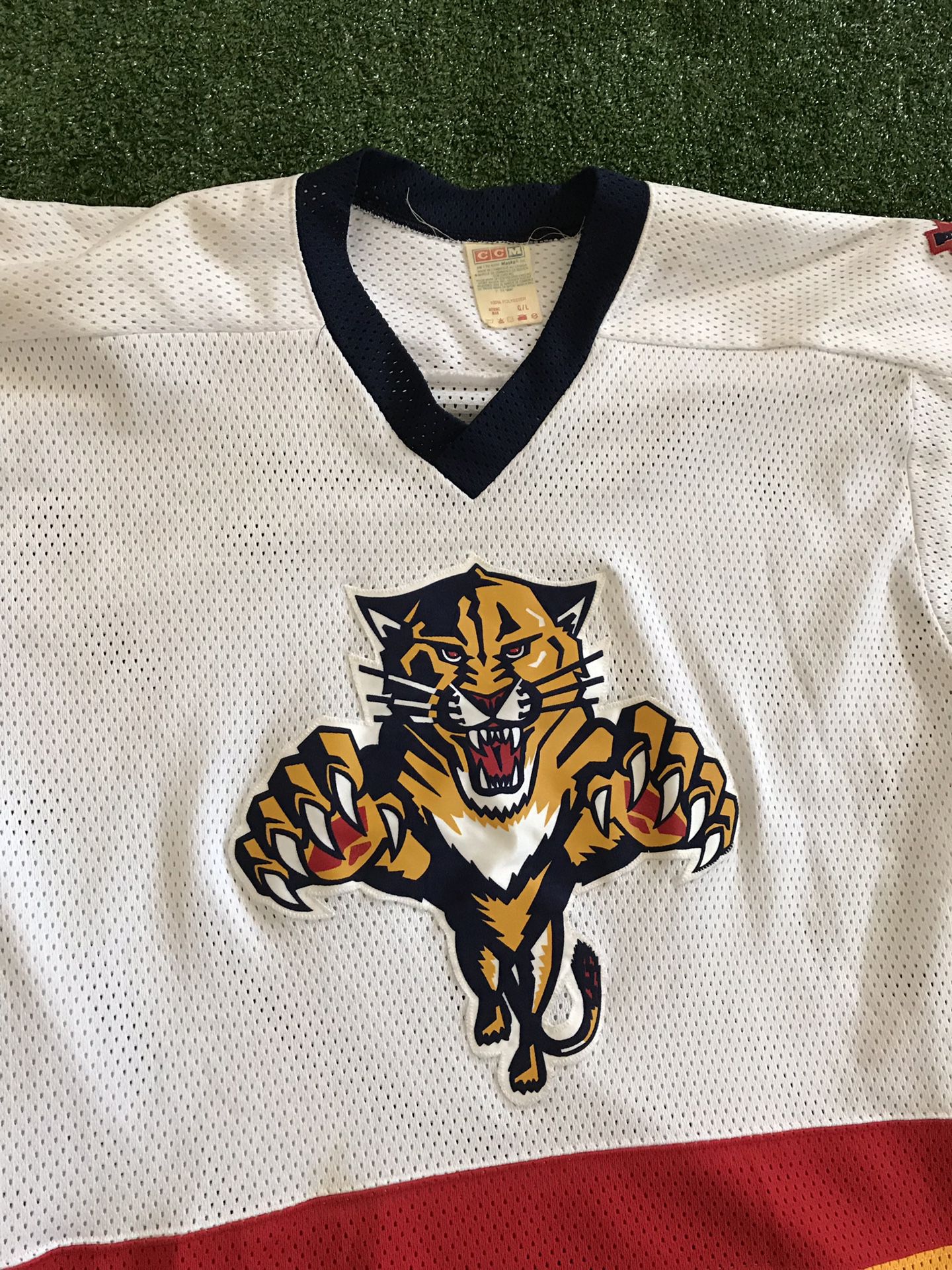 Authentic Vintage CCM NHL Florida Panthers Hockey Jersey Red Away Blank for  Sale in Miami, FL - OfferUp