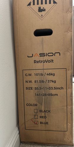 Braand New Jasion RetroVolt Pro 2000W Electric Bike – Factory Sealed – Save $100+