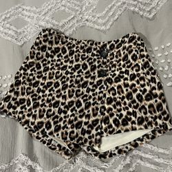 Leopard Cheetah Skort