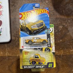 Hot Wheels / M2 / Pixar Cars 