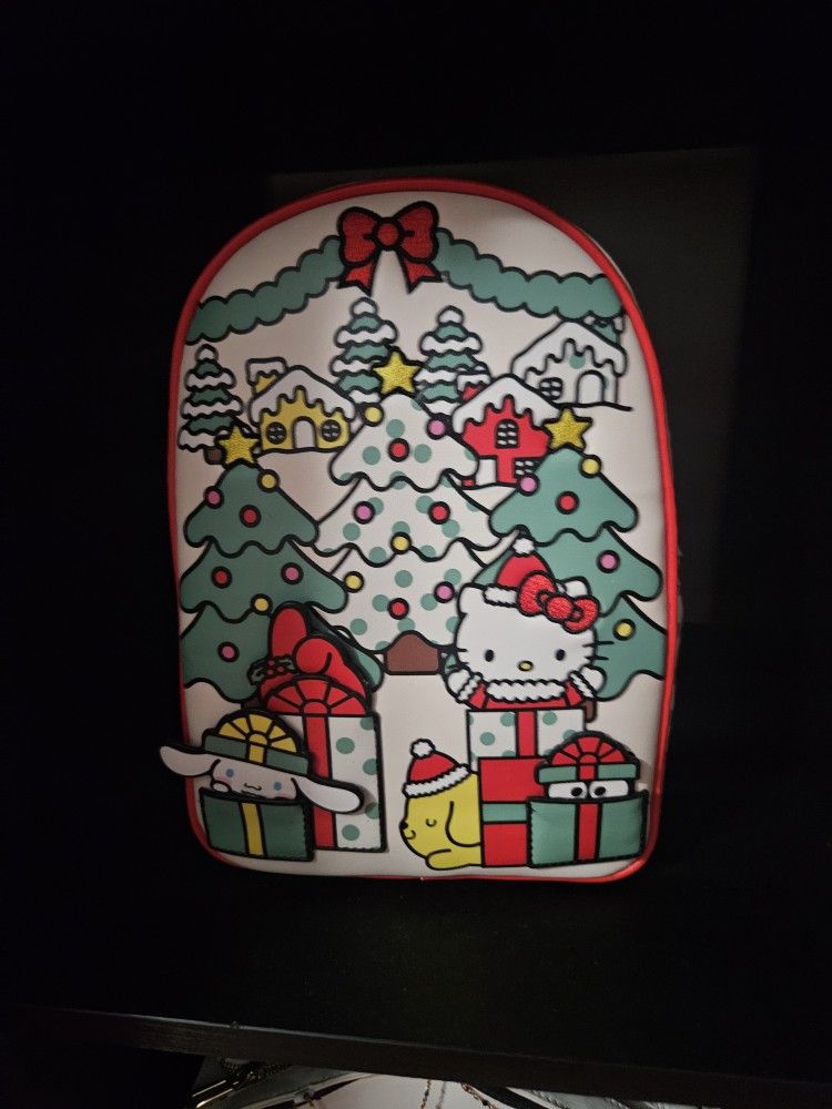 Hello Kitty Christmas Backpack