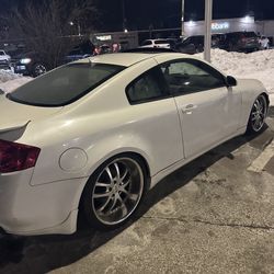 Infiniti G35 Coupe White