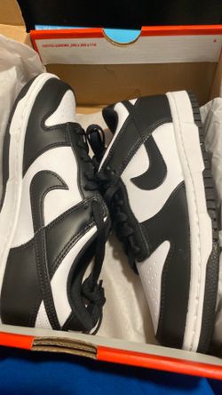 Panda dunks never worn size 6