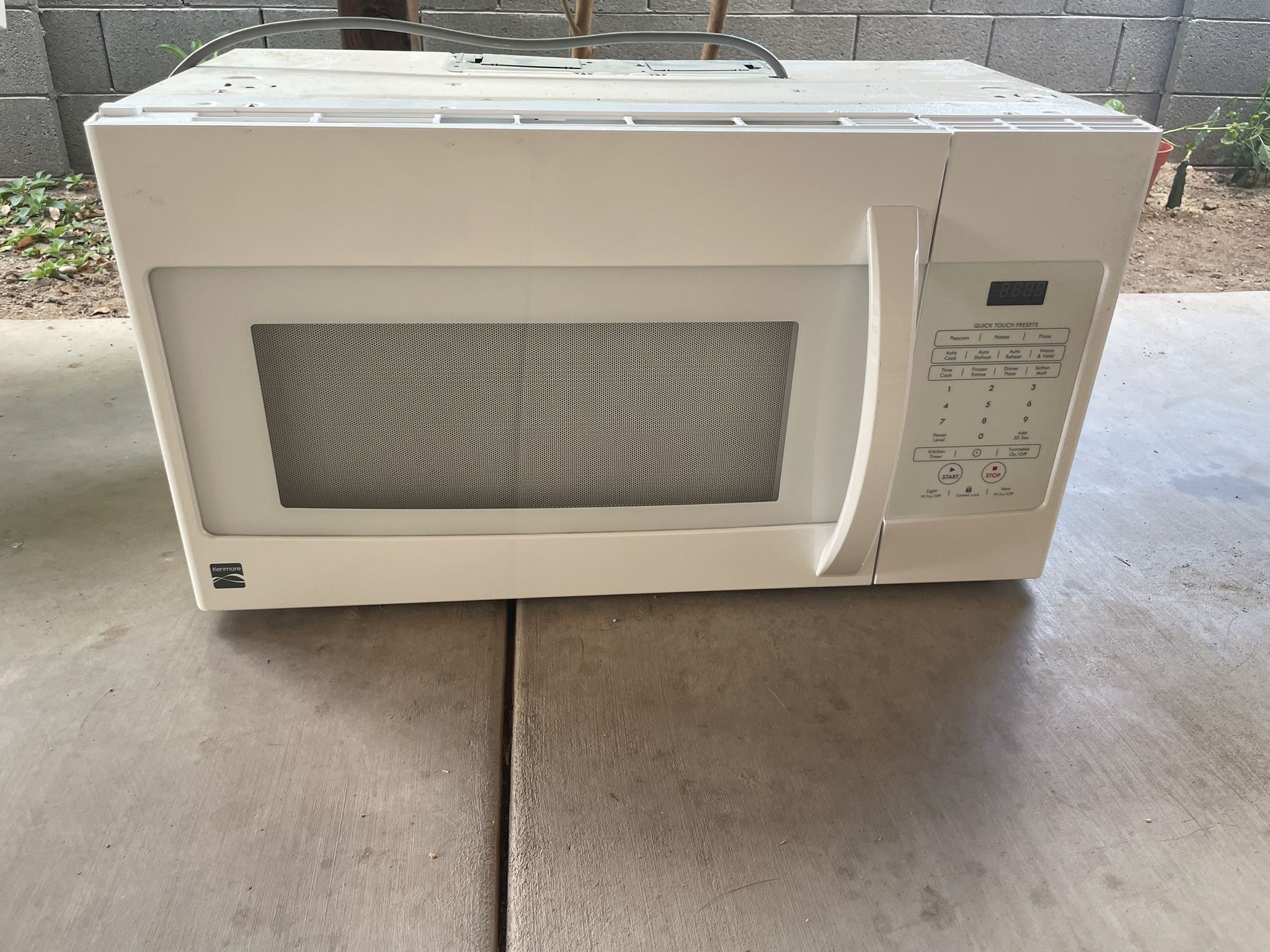 Over The Range Microwave 