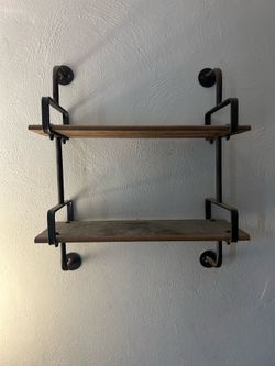 Two shelves