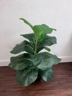 Artificial fiddle leaf fig tree 🪴4 to 5 feet tall