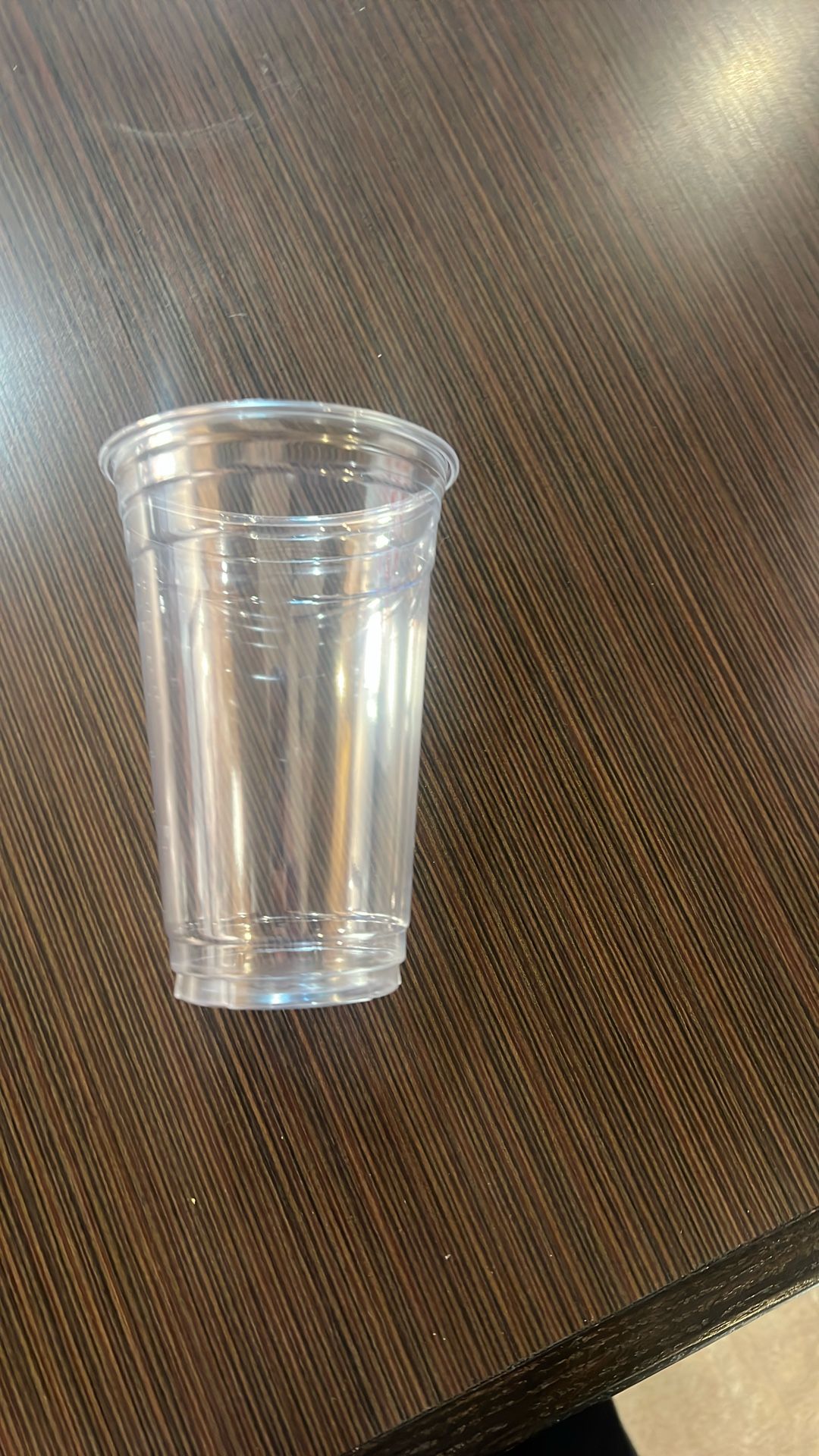 20 oz clear plastic cup-50 pack