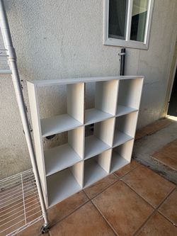White 9-Cube Storage Organizer / Bookshelf