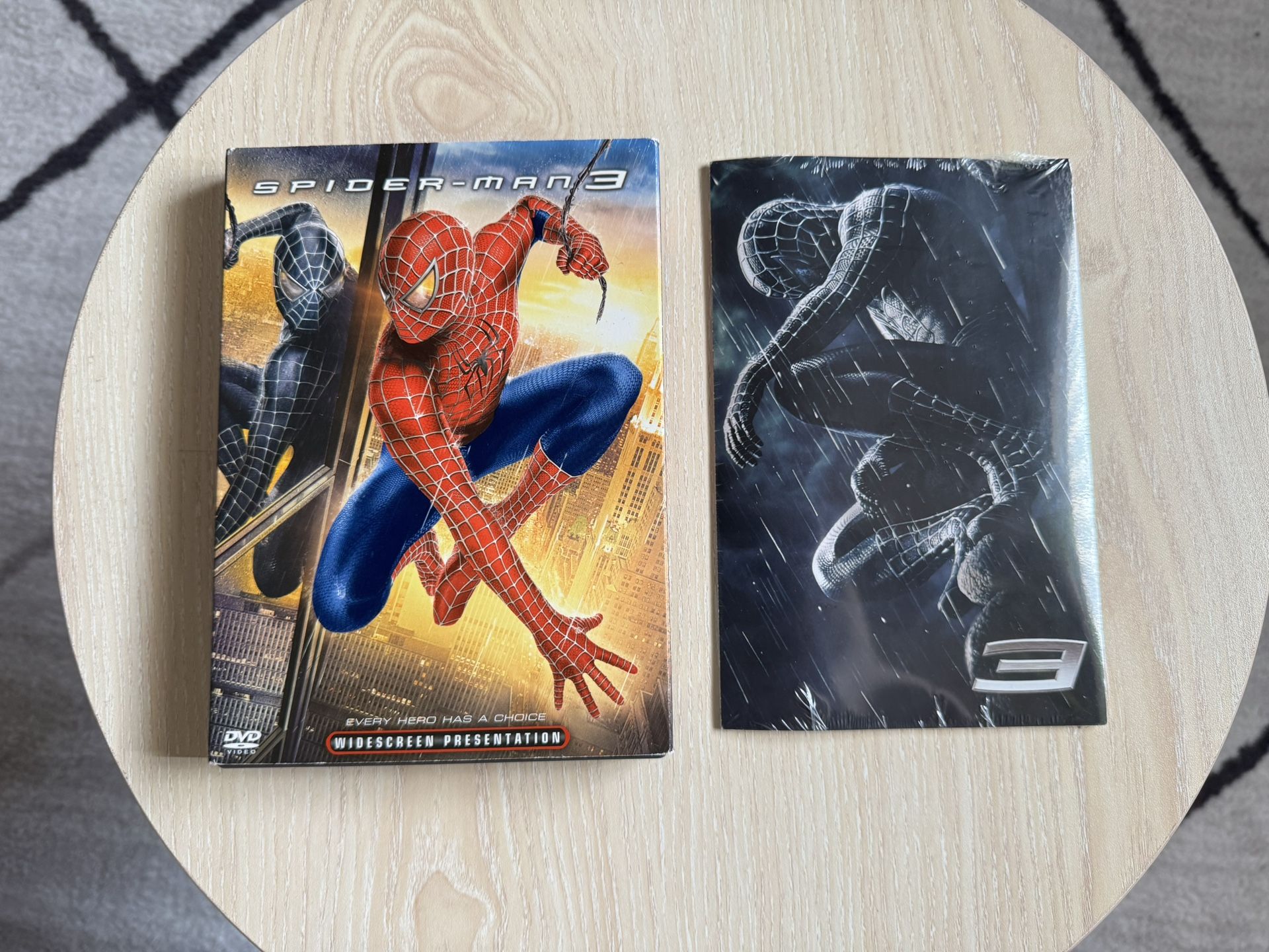 Spiderman 3 DVD with Sealed Postcards