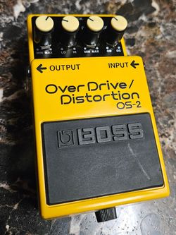BOSS OS-2 Overdrive/Distortion Pedal
