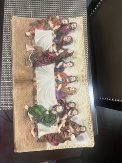 3d last supper wall art
