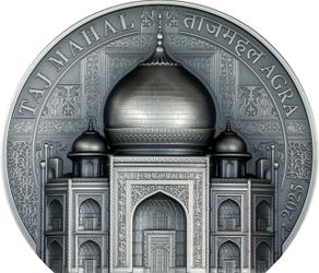 2025 Cook Islands Taj Mahal 2 oz Antique finish Silver Coin ngc ms69