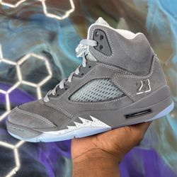 Jordan 5 Wolf Grey Sz 8 / 11.5