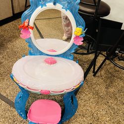 Little Mermaid Vanity
