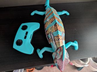 RC Remote Control Chameleon Lizard Toy
