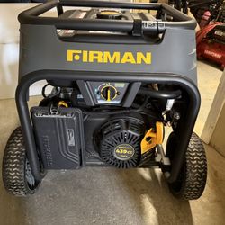 Like New Firman Tri Fuel Portable Generator T07573