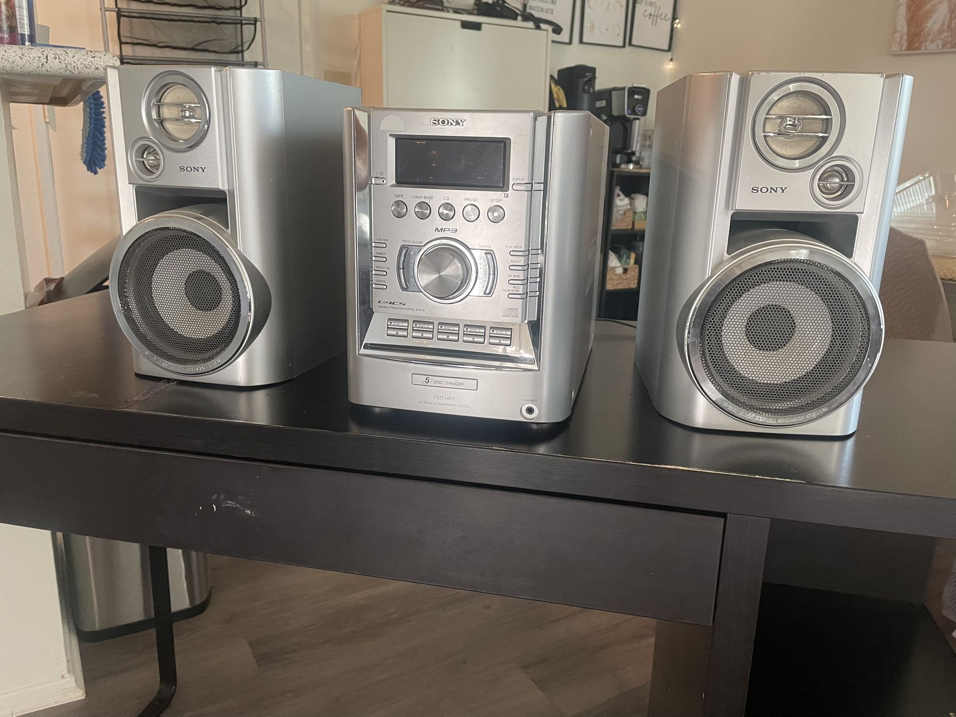 SONY CMT-HP7 MICRO HI-FI COMPONENT SYSTEM