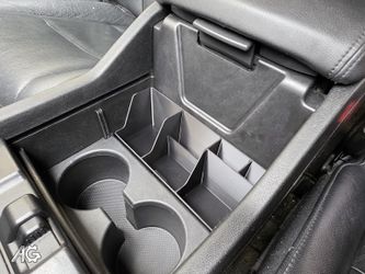 Honda pilot second generation 2009 2010 2011 2012 2013 2014 2015 center console black organizer insert tray for vehicle storage solution