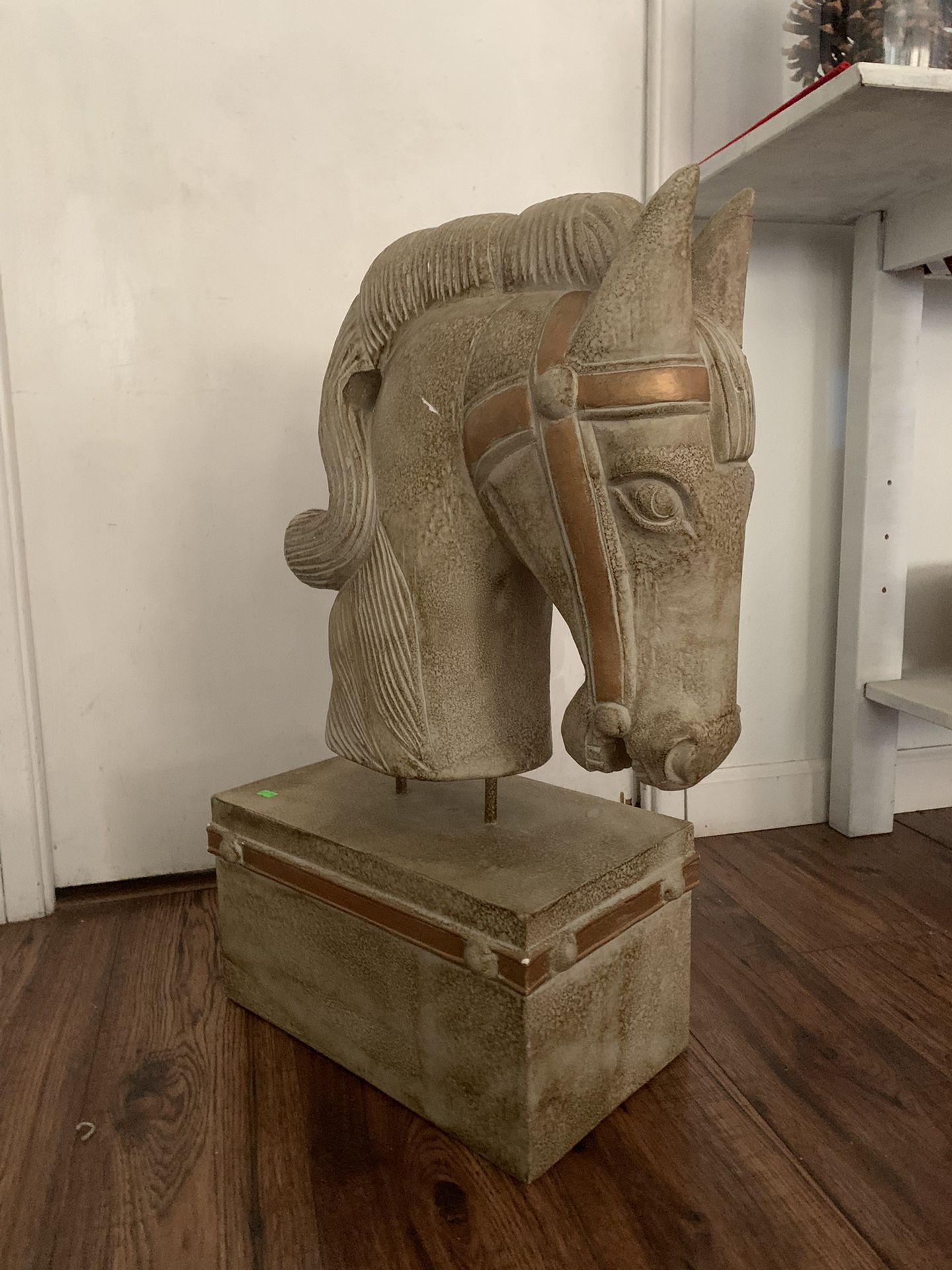 Horse Head Statue 