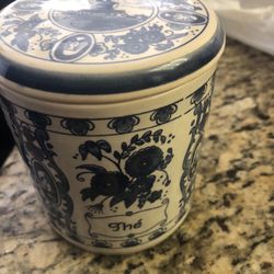 Dutch  Tea Container  Vintage 