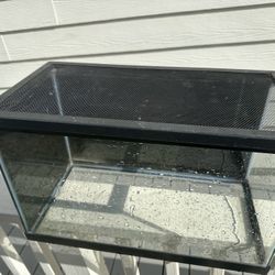 10 Gallon Aquarium With Lid