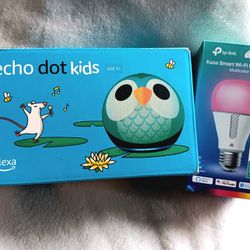 Echo Dot And Smart Bulb