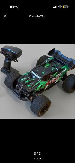 1:14 scale 40 KPH monster truck. Trial run