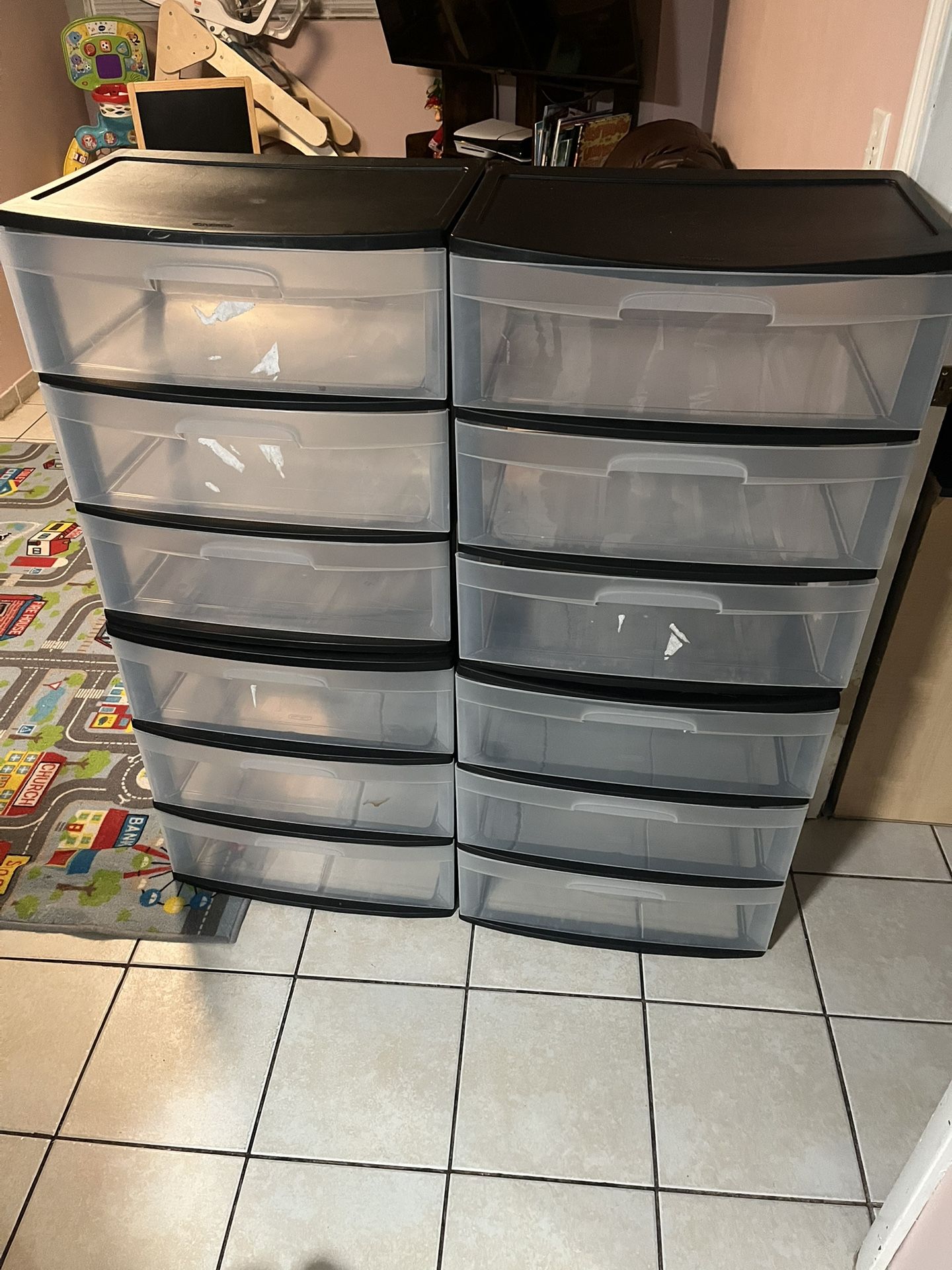 Sterilite 3 Drawer Bins