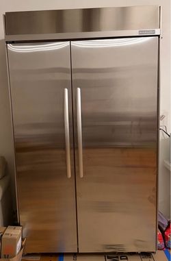 Kitchenaid Built in Side by Side Refrigerator with Ice maker