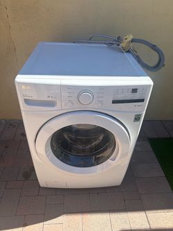 LG Front Load Washing Machine White