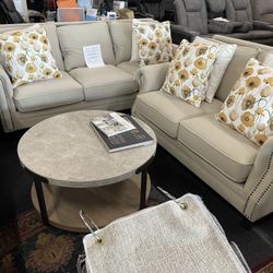 Sofa & Love Seat On Clearance 