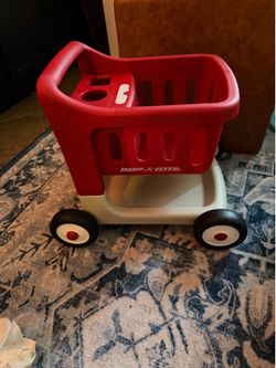 Toddler play shopping cart