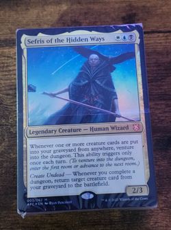 MTG Adventures in the Forgotten Realms Commander Deck Dungeons of Death Sealed