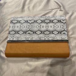 Snakeskin Clutch